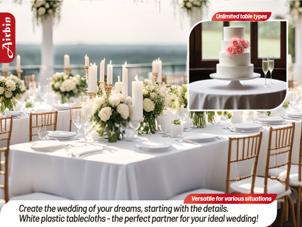 Disposable table cloth
