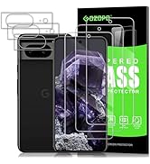 [3+3 Pack Screen Protector for Google Pixel 8(Released 2023) [Scratch Resistant] [Bubble Free] Te...