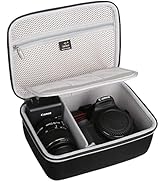 Aproca Hard Storage Travel Protective Case, for Canon EOS Rebel T7 DSLR Camera and Lens