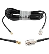 WSOLDMA 1-30m RG58/50-3 RF Coaxial Cable SMA Male to UHF Female Extension Cable for 4G LTE Antenna