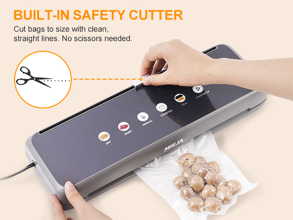 Built-in cutter