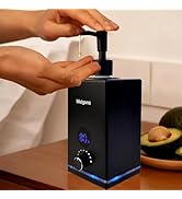 Oil Warmer for Massage, Massage Oil Warmer, Body Oils Heater for Spa, with Two Oil Bottle Dispens...