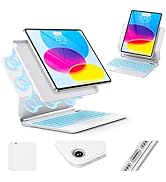 for iPad (A16) 11th/10th Generation Case with Keyboard – Magic-Style Magnetic – Floating Cantilev...
