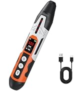 LifeBasis Natural Gas Leak Detector with LCD Display, Portable Gas Sniffer, Rechargeable Gas Leak...