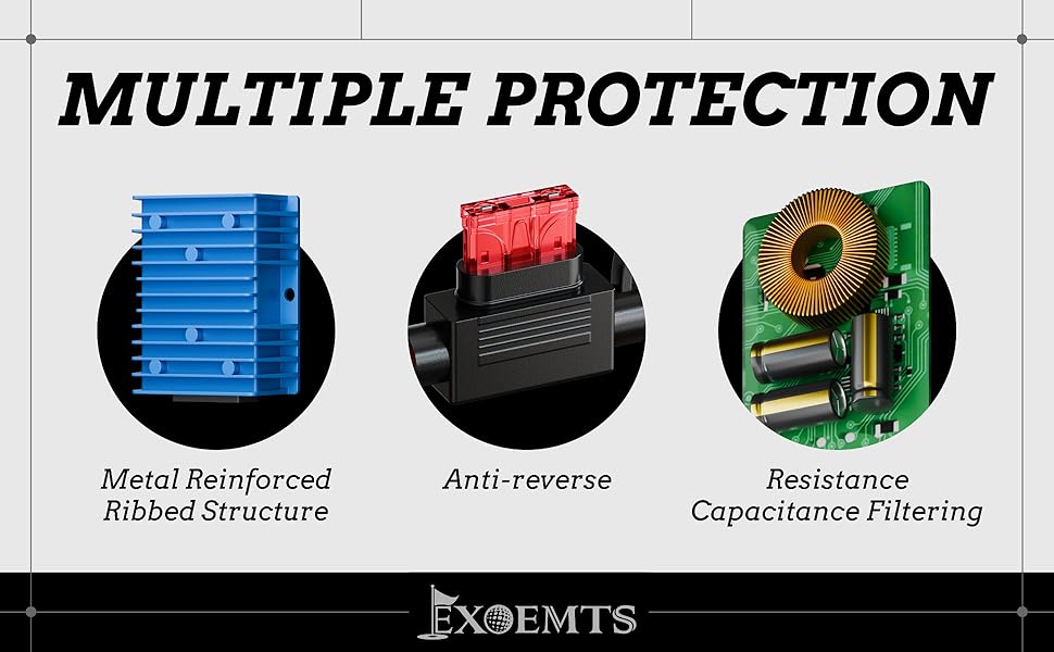 36V to 12V Converters for Golf Carts
