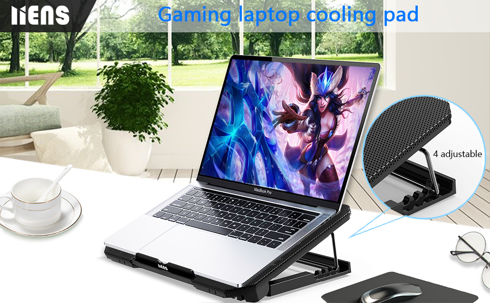 LIENS laptop cooling pad 15.6 inch cooling pad for gaming laptop cooling pad gaming laptop