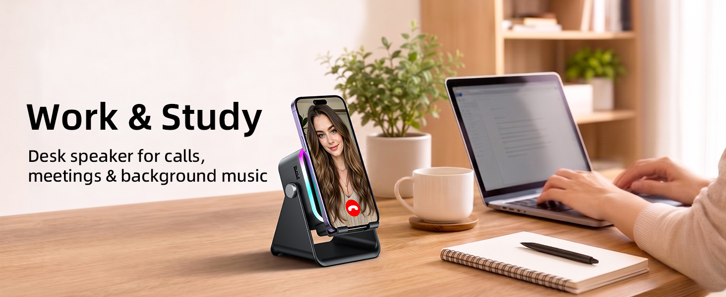 video watching stand, tiktok speaker, youtube speaker