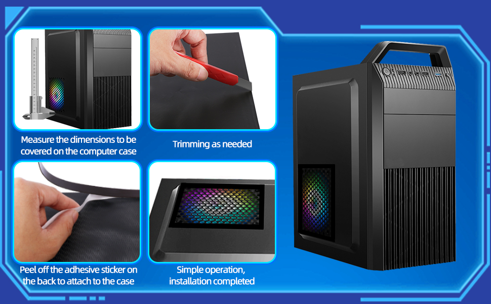 pc case mesh