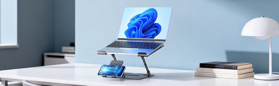 adjustable height laptop stand