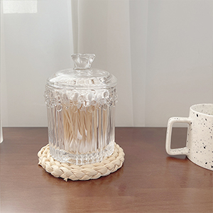 glass qtip holder sh