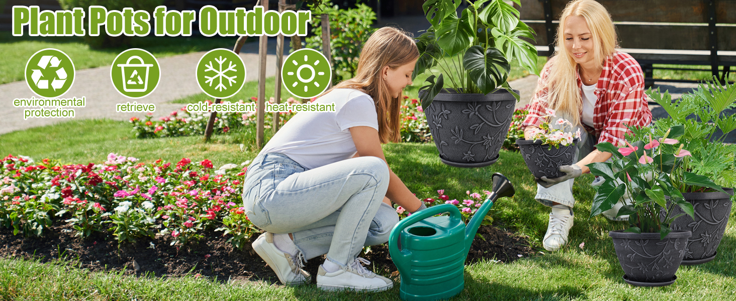 Flower Pots Planters for Outdoor