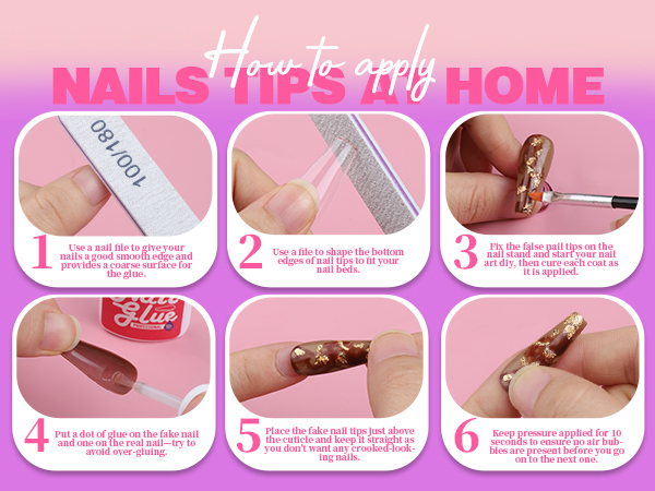coffin press on nails