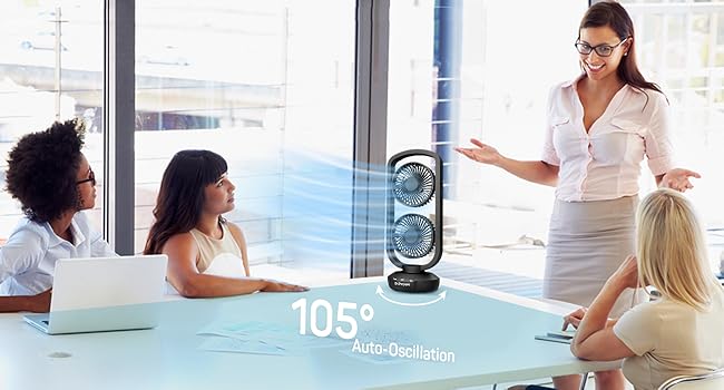 table oscillating tower fan DF7 USB