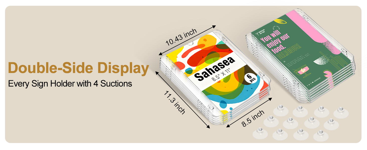 Sign Holder 8.5 x 11