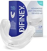Difiney Advanced Anti Snoring Device 4.0: FDA-Cleared Snoring Solution – Adjustable Snore Stopper...