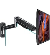 MOUNT PRO Single Monitor Wall Mount for 13 to 32 Inch Computer Screens, Gas Spring Wall Monitor A...