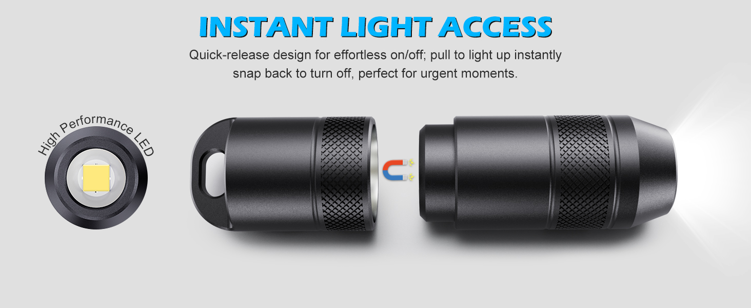 mini edc flashlight