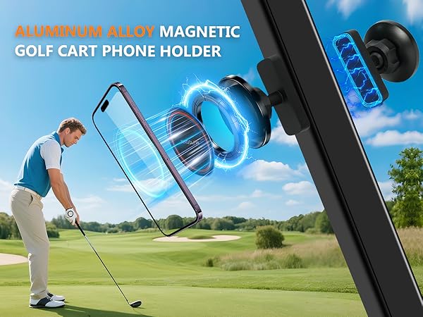 golf cart phone holder
