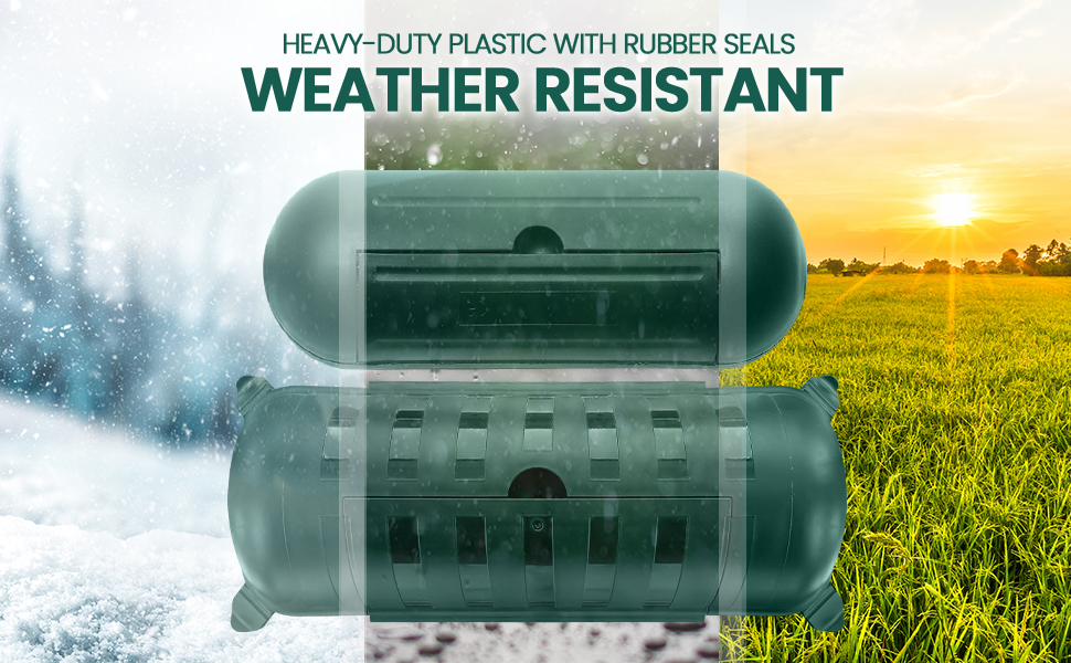 Extension Cord Protective Cover Set, Indoor Outdoor Water-Resistant Holder for Holiday String Light