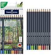 Faber-Castell Goldfaber Colored Pencils: Landscape Colored Pencils with Smooth Laydown, Rich Pigm...