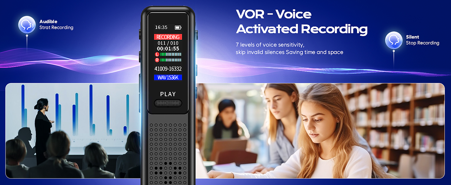 Digital Voice Activated Recorder