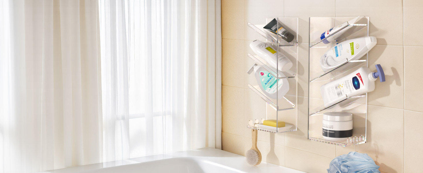 shower organizer suction