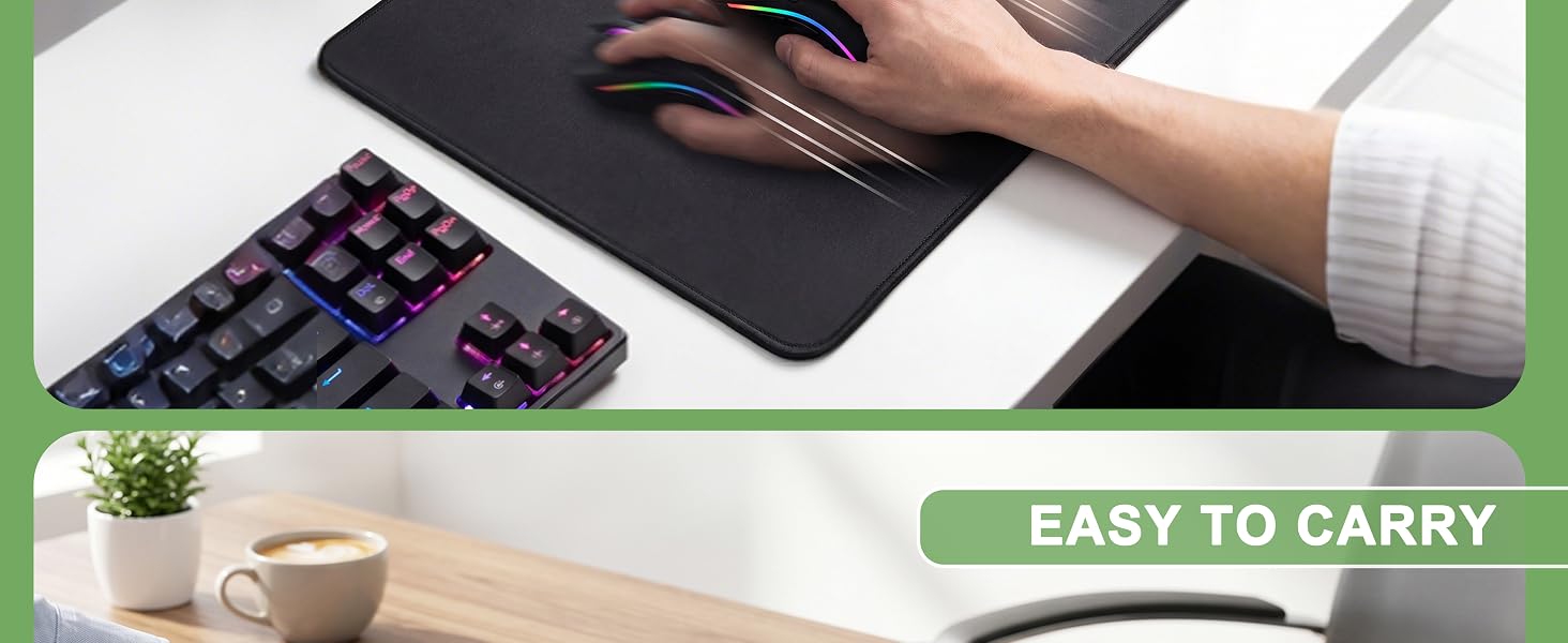 portable mouse pad
