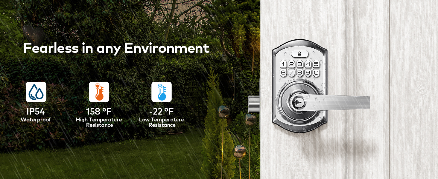 Built for all environments: extreme cold, heat, rain, and snow