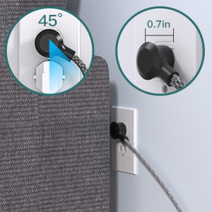 black extension cord