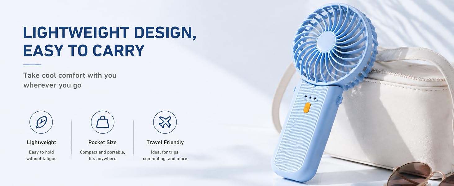 Portable Hand Fan