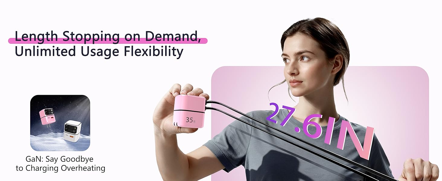 retractable phone charger