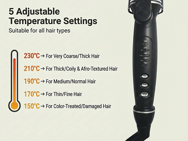 extra long barrel curling iron