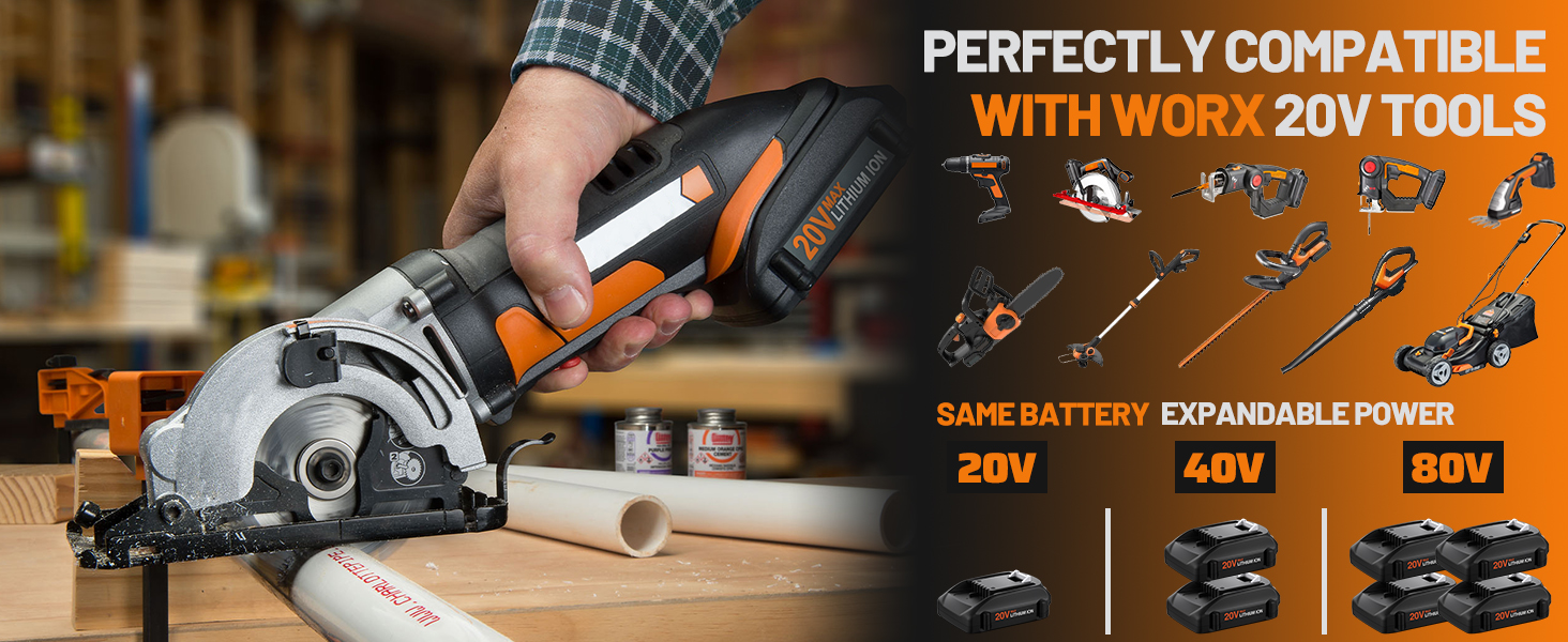WORX 20V BATTERY