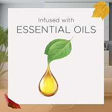 Infused with essential oils