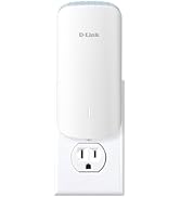 D-Link AX3000 Mesh WiFi 6 Range Extender | Universal Compatibility | 1x Gigabit LAN Port | AI Ena...