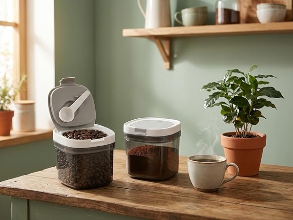 Container for Ground Coffee