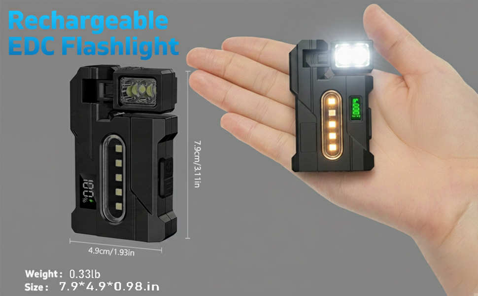 Rechargeable EDC Flashlight