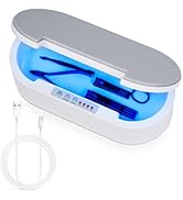 Nail Tools Sterilizer,LXIANGN Multi-function Blue Light Aromatherapy Cleaning Sterilizer Box For ...