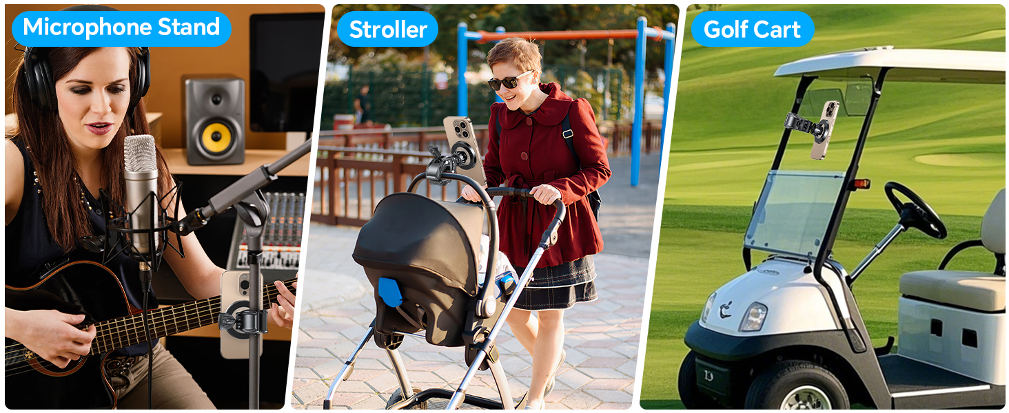 Gym Magnetic Phone Holder 