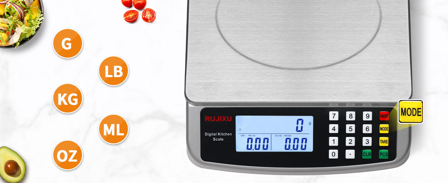 kitchen scales digital weight grams and ounces