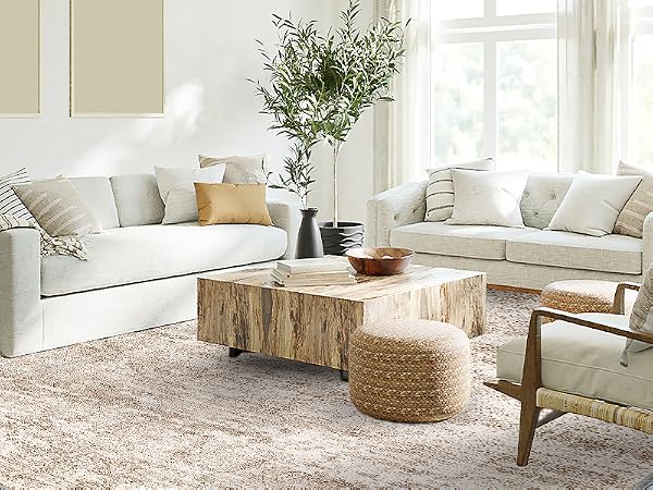 beige brown area rug