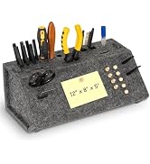 DOLLAR BOSS 3D Printer Tools Storage Box, Desktop Detachable Organizer for 3D Printing Accessorie...