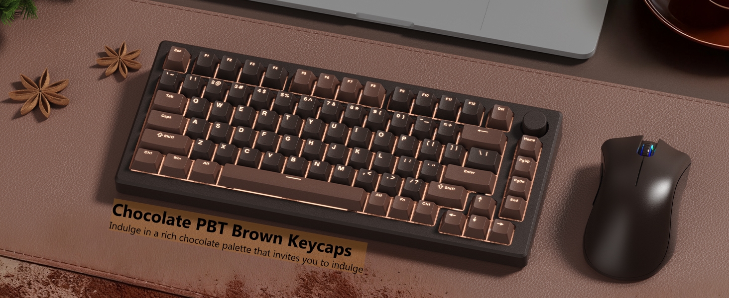 Keycaps for Mechanical Keyboard, PBT Keycaps Cherry Profile, Shine Through Key cap