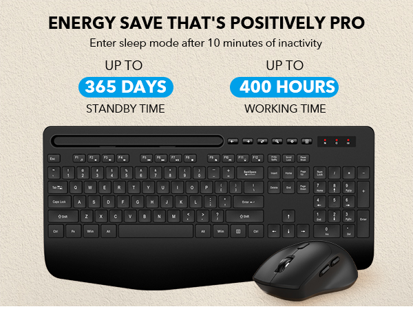 wireless keyboard mouse combo