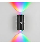 ZSYZDL Rechargeable Motion Sensor Wall Sconce, Battery Operated Indoor Night Light with Magnetic ...