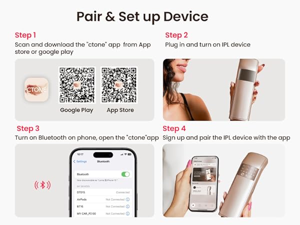 light hair removal devices