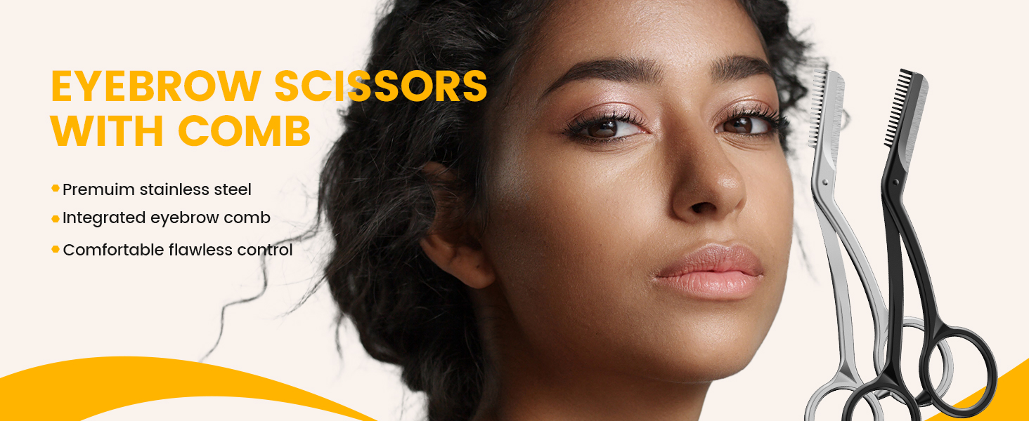 eyebrow scissors eyebrow trimmer for women