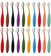 YOUEON 20 Pack Colored Ink Blending Brushes, 10 Color Craft Ink Blender Brushes Set, Small Ink Bl...