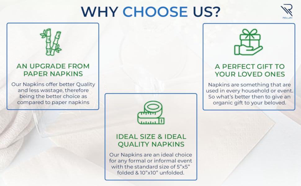 disposable bamboo napkins