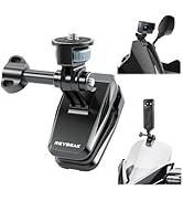 REYGEAK Motorcycle Windshield Clip Mount for insta360 X5,All Aluminum Motorbike Windshield Clamp ...
